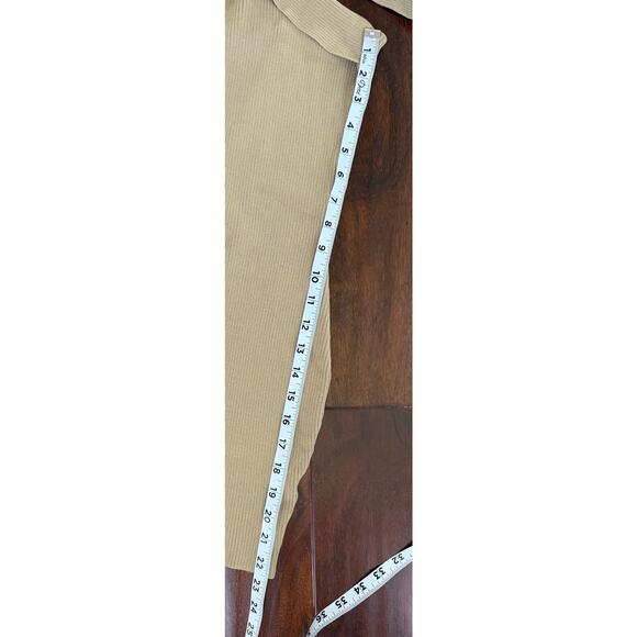 NBD Halter Tan Yvette Mini Dress Ribbed Super Stretch Bodycon NWT XS - Picture 5 of 13